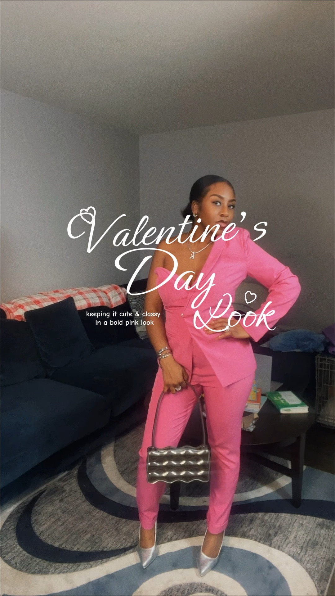 Valentine’s Day outfit idea featuring a pink blazer set, heels, and a statement bag. Perfect for date night, dinner plans, or a Galentine’s night out. Linking similar pieces to recreate this chic pink suit look.

#LTKValentine #LTKNYFW #LTKootd