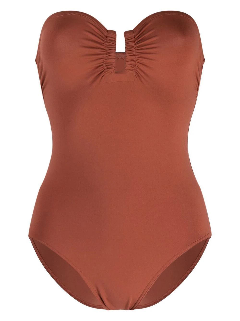 ruched cut-out swimsuit | Farfetch Global