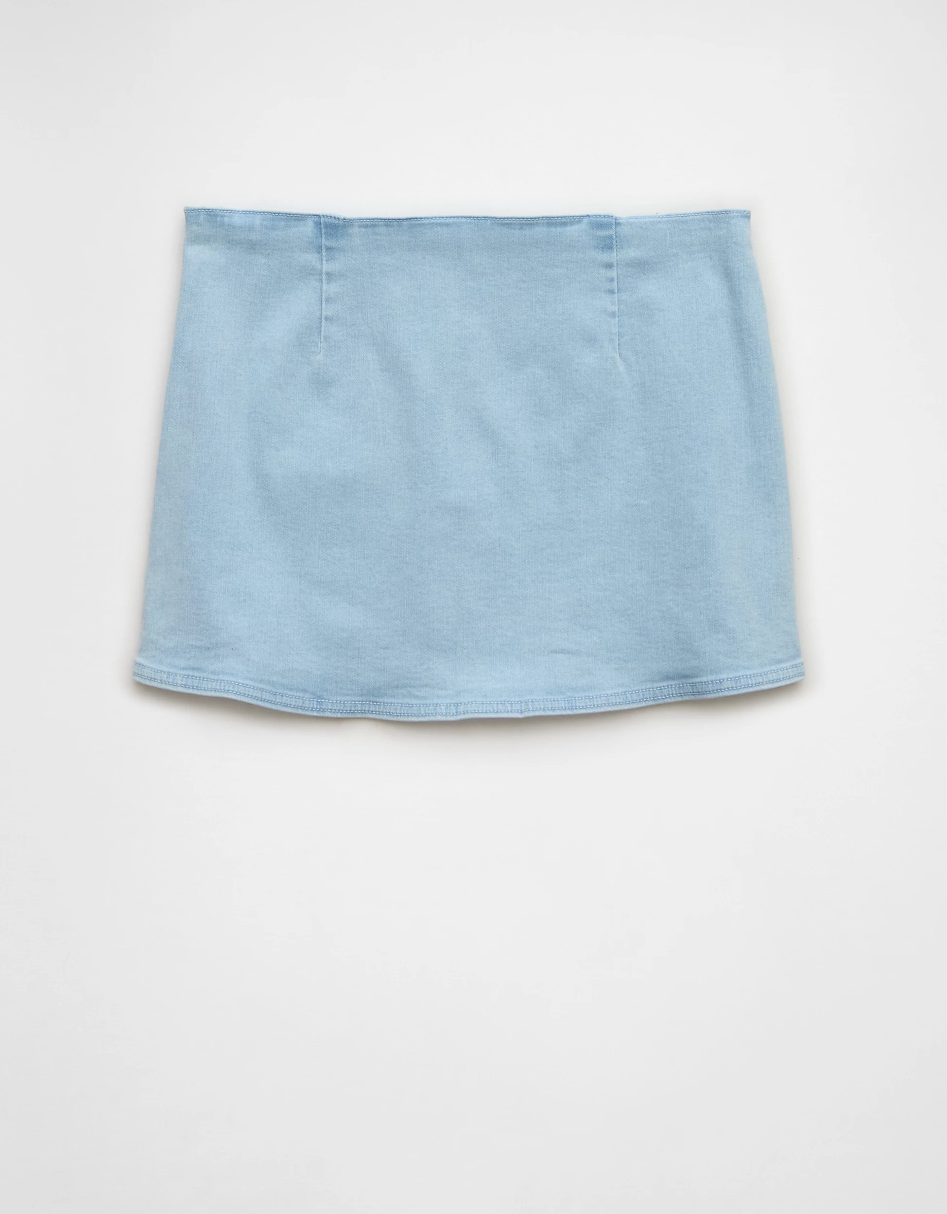 AE Next Level Low-Rise Denim Micro Skort | American Eagle Outfitters (US & CA)