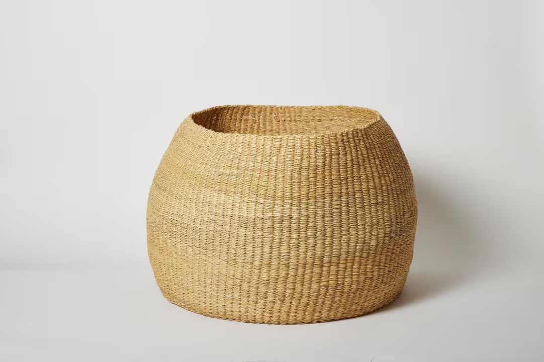 Round Floor Basket  Round Basket  Storage & Laundry Hamper  - Etsy | Etsy (US)