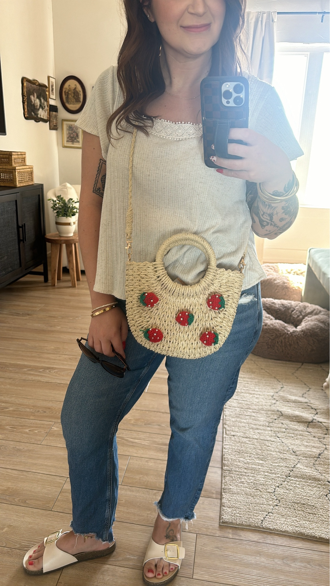 Strawberry summer crossbody bad 
Strawberry purse


#LTKItBag #LTKMidsize