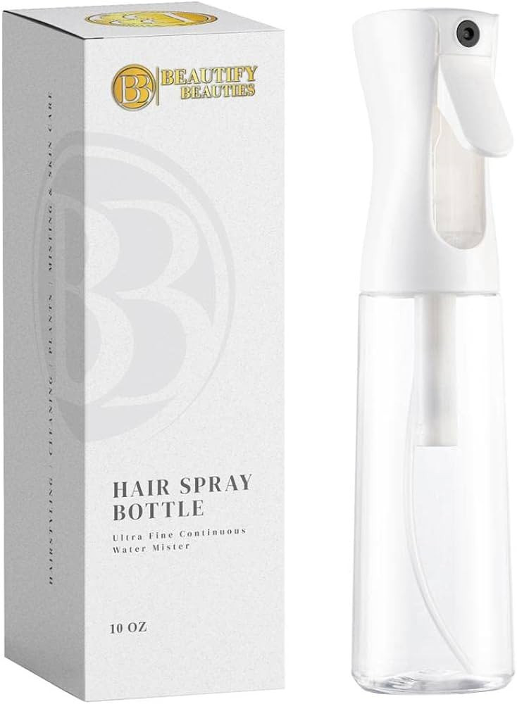 BeautifyBeauties Hair Spray Bottle – Ultra Fine Continuous Water Mister for Hairstyling, Cleani... | Amazon (US)