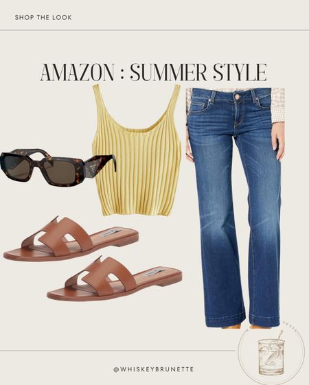 Amazon summer style! 

Tops, denim, jeans, sandals, sunglasses 

#LTKFindsUnder50 #LTKShoeCrush #LTKFindsUnder100
