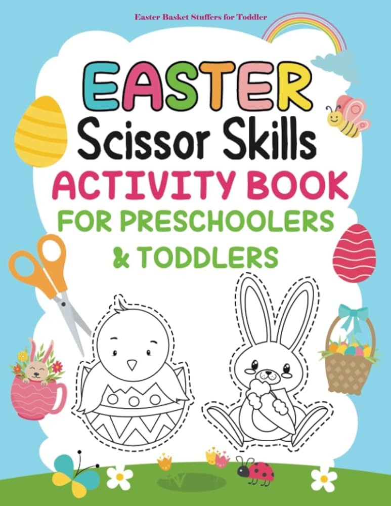 Easter Scissor Skills Activity Book for Preschoolers & Toddlers: Easter Basket Stuffers for Toddl... | Amazon (US)