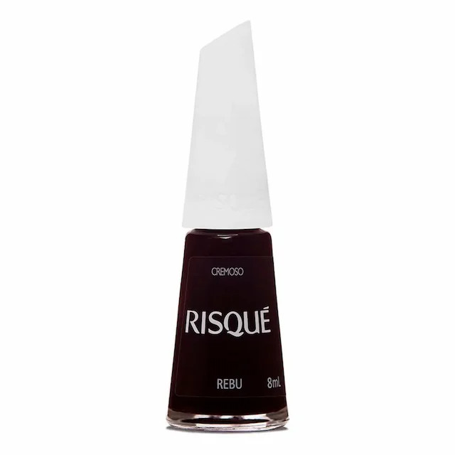 Esmalte Cremoso Risqué Rebu Hipoalergênico com 8ml | Drogasil BR