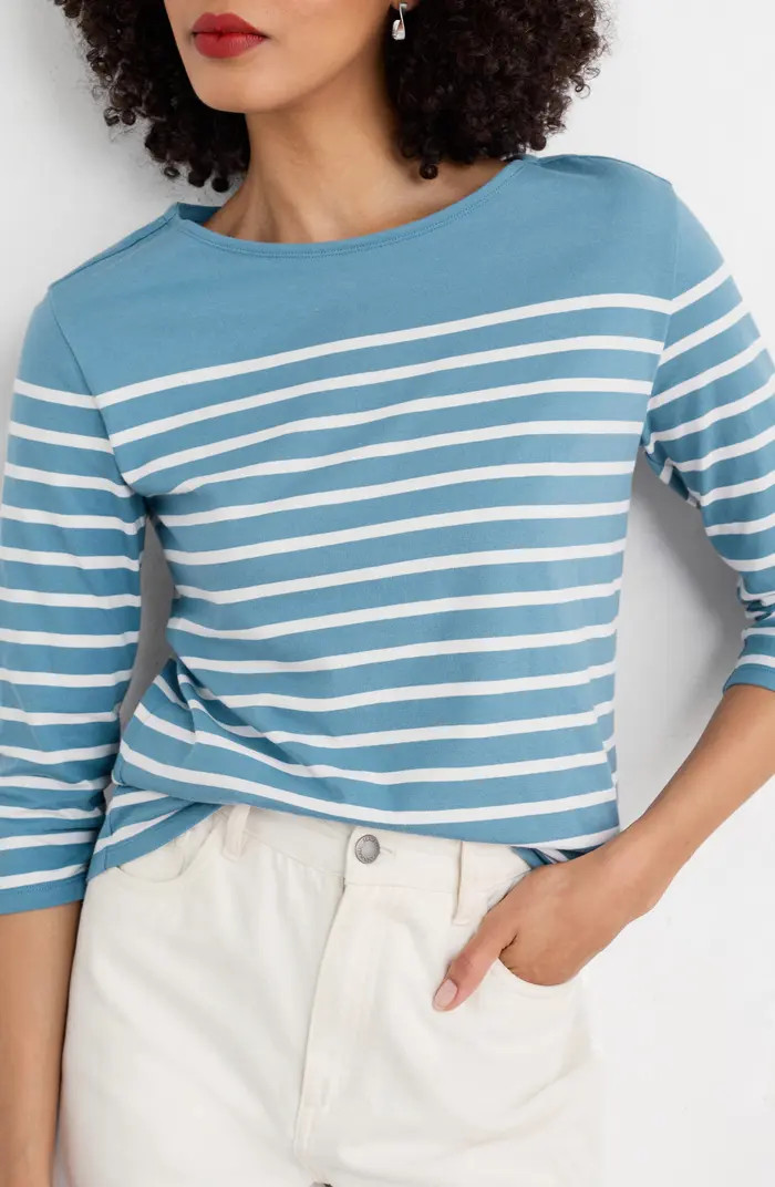 Sailor Stripe Organic Cotton Top | Nordstrom