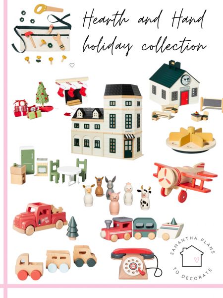 Hearth and Hand holiday collection - new toys for Christmas! 

Love these wooden toys so much! 

Target
Holiday
Christmas 



#LTKHoliday #LTKSeasonal #LTKkids
