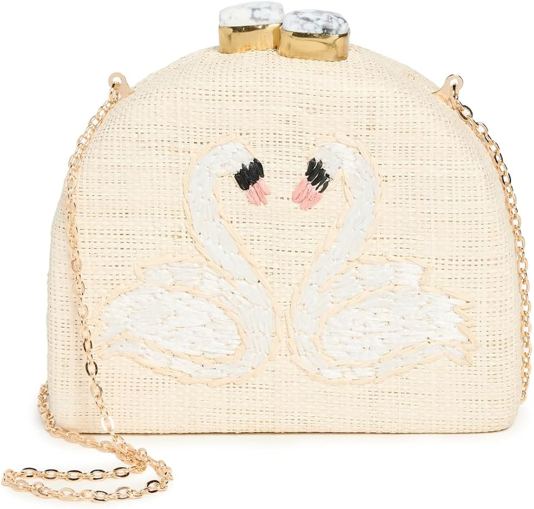 PAMELA MUNSON Women's The Swans Clutch | Amazon (US)