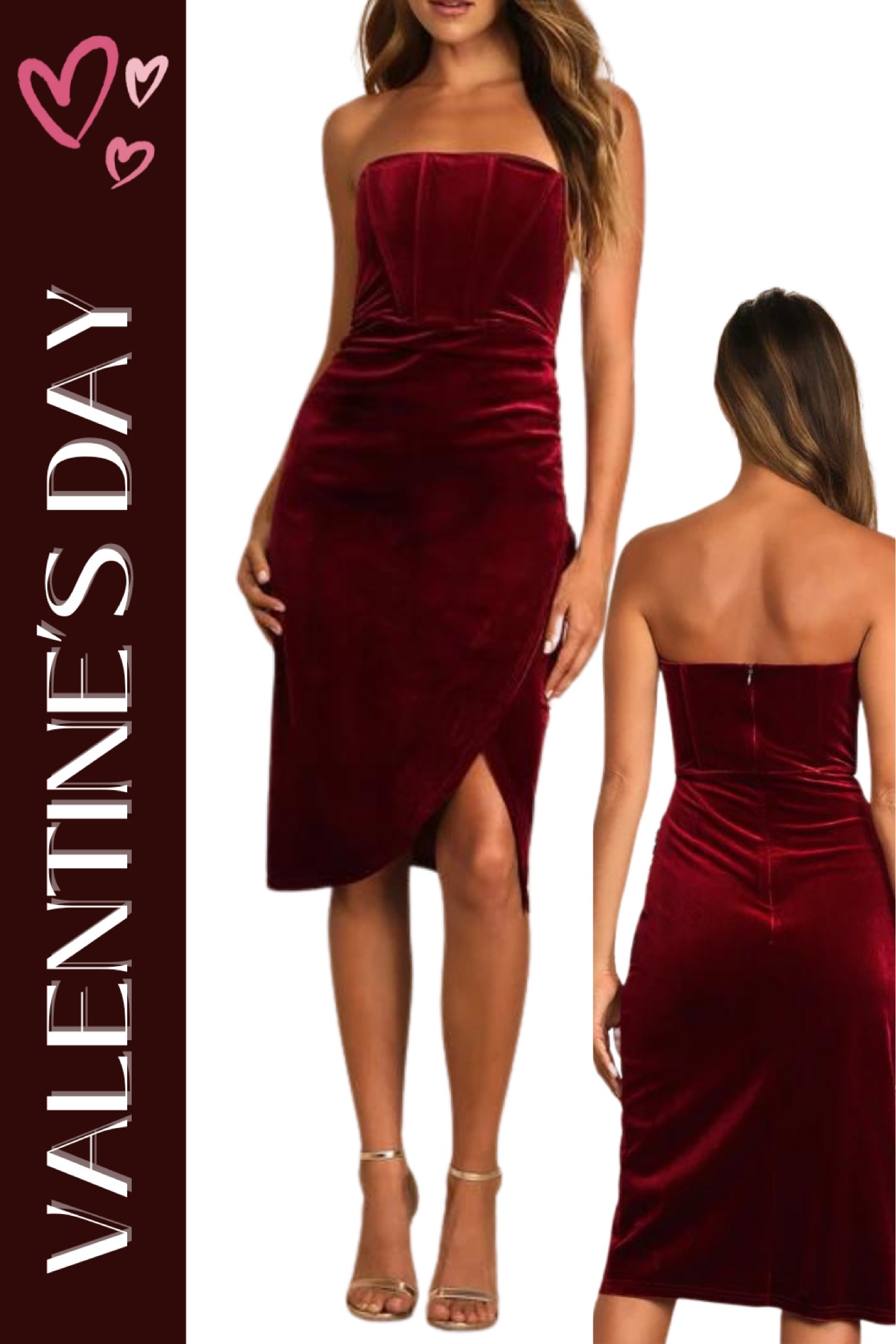 This red velvet dress is perfect as a Valentine’s Day dress!!

#LTKfindsunder100 #LTKU