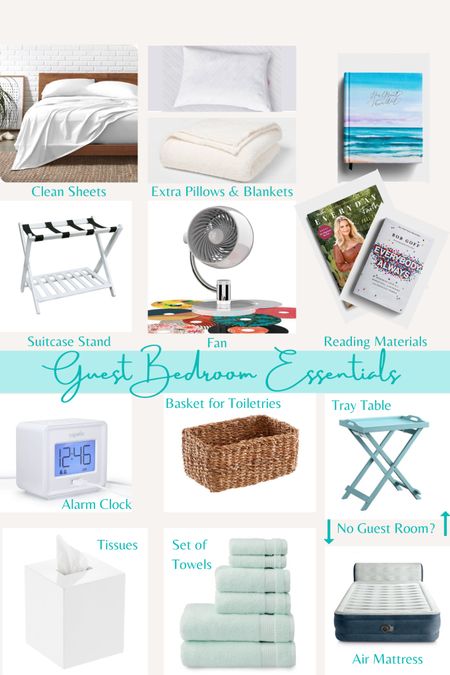 Prepare for overnight guests with these guest room essentials. 

#LTKHoliday #LTKhome #LTKfamily