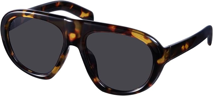 mosanana Oversized Aviator Sunglasses for Women 2026 Trendy MS25103 | Amazon (US)