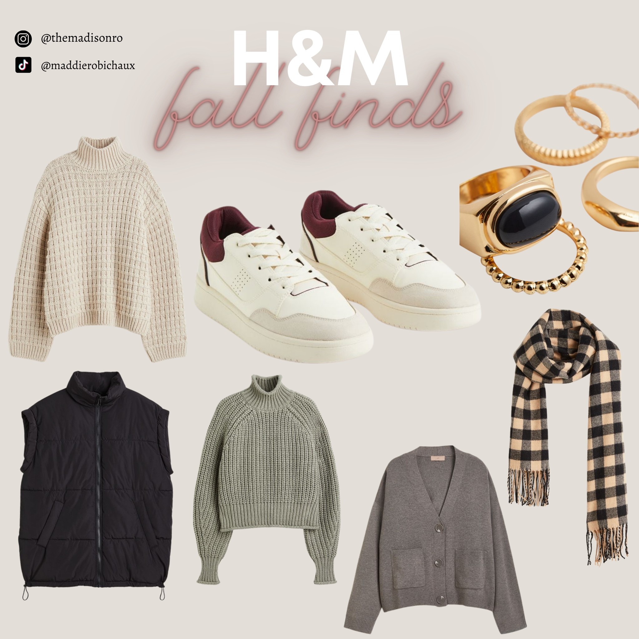 H&M Fall Finds! 🤎
H&M Basics, H&M Style, Fall Finds, Outfit Trends, Basic Sneakers, Sweaters, Turtlenecks, Sale Finds

#LTKunder50 #LTKsalealert #LTKunder100