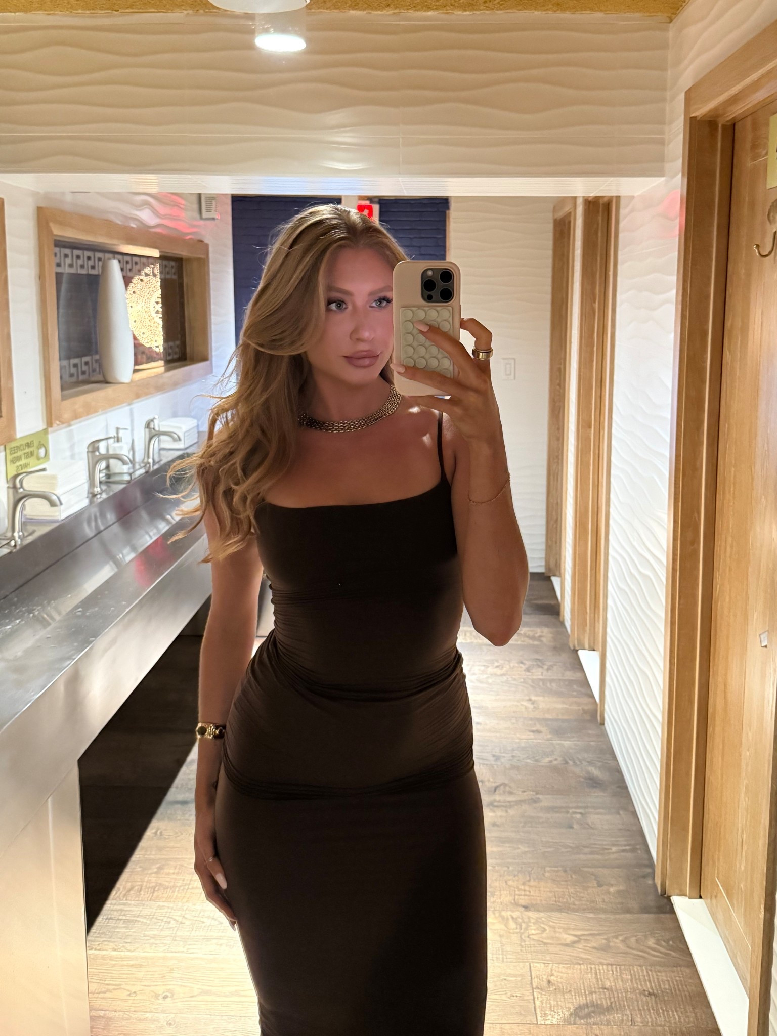 Necklace: antique
Bracelet: weworewjhat
Dress: skims fits everybody

#LTKGiftGuide #LTKSummerEdit #LTKStyleTip