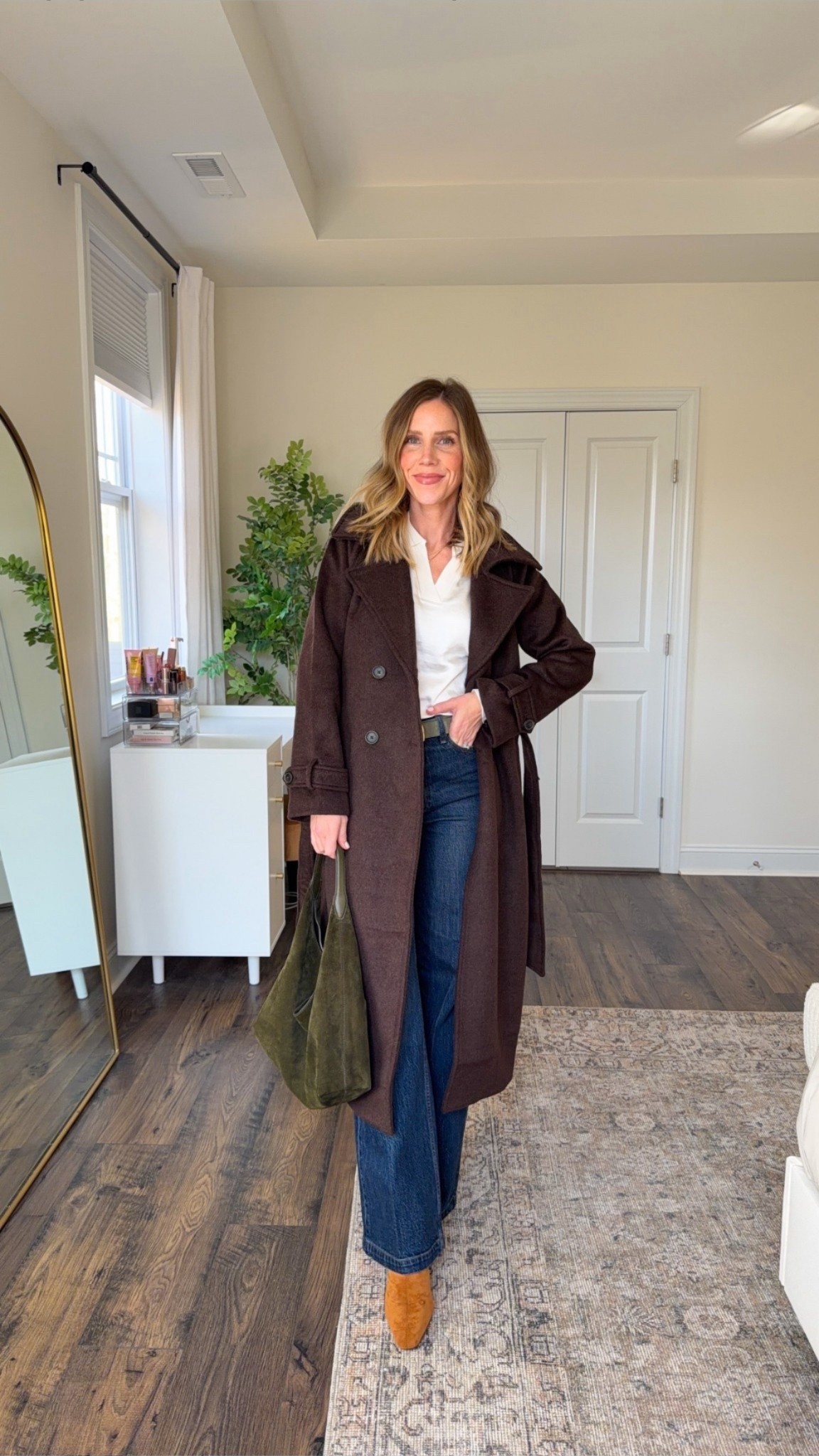 This wool trench coat is a classic staple I’ll have for years! Fits TTS 

#LTKSpringSale