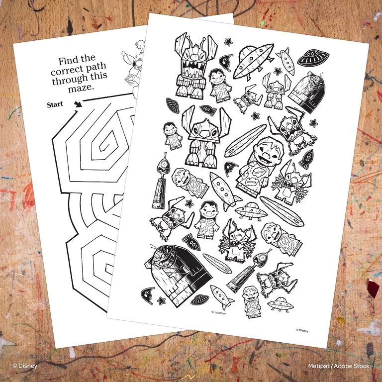 Disney Stitch Easter Coloring and Activity Book by Bendon, 64-Pages | Walmart (US)