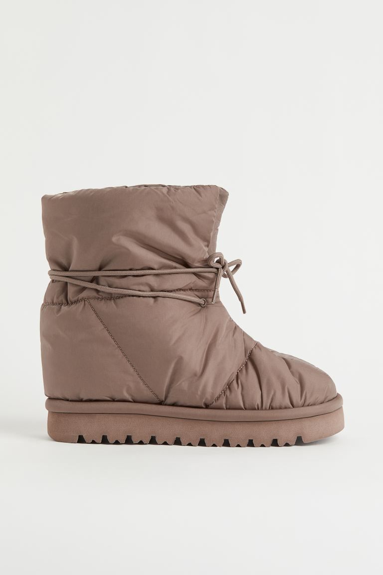 Ankle-laced Nylon Boots | H&M (US + CA)