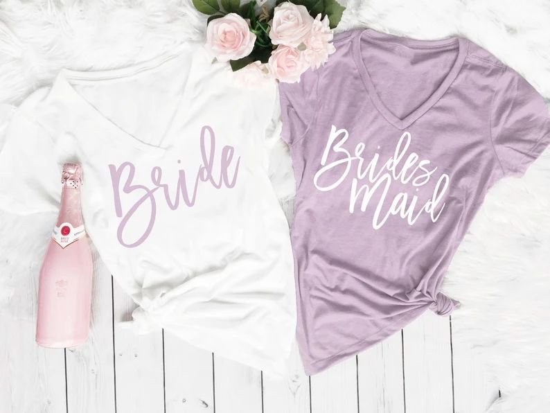 Bridesmaid Shirts, Bachelorette Party Shirt, Bridesmaid Proposal, Bridesmaid Gift, Maid of Honor ... | Etsy (US)