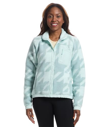 Helly Hansen Women's Imperial Printed Pile Snap, 562 Icicle Houndstooth Aop, X-Large | Amazon (US)