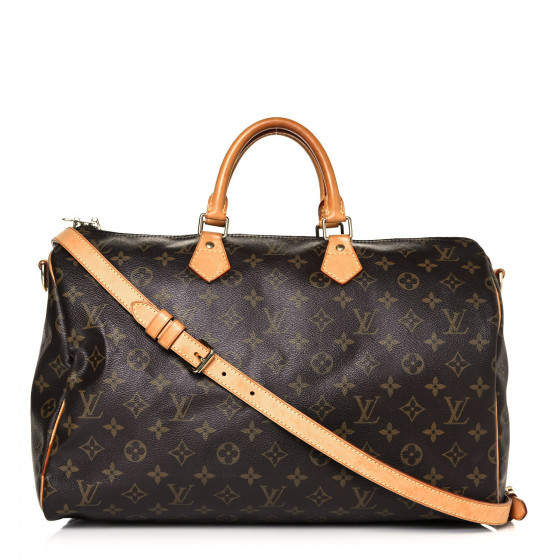 LOUIS VUITTON Monogram Speedy Bandouliere 40 | Fashionphile