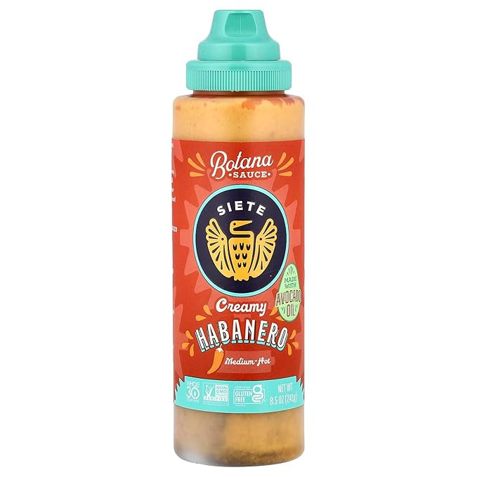 Siete Sauce Botana Habanero 8.5 OZ | Amazon (US)