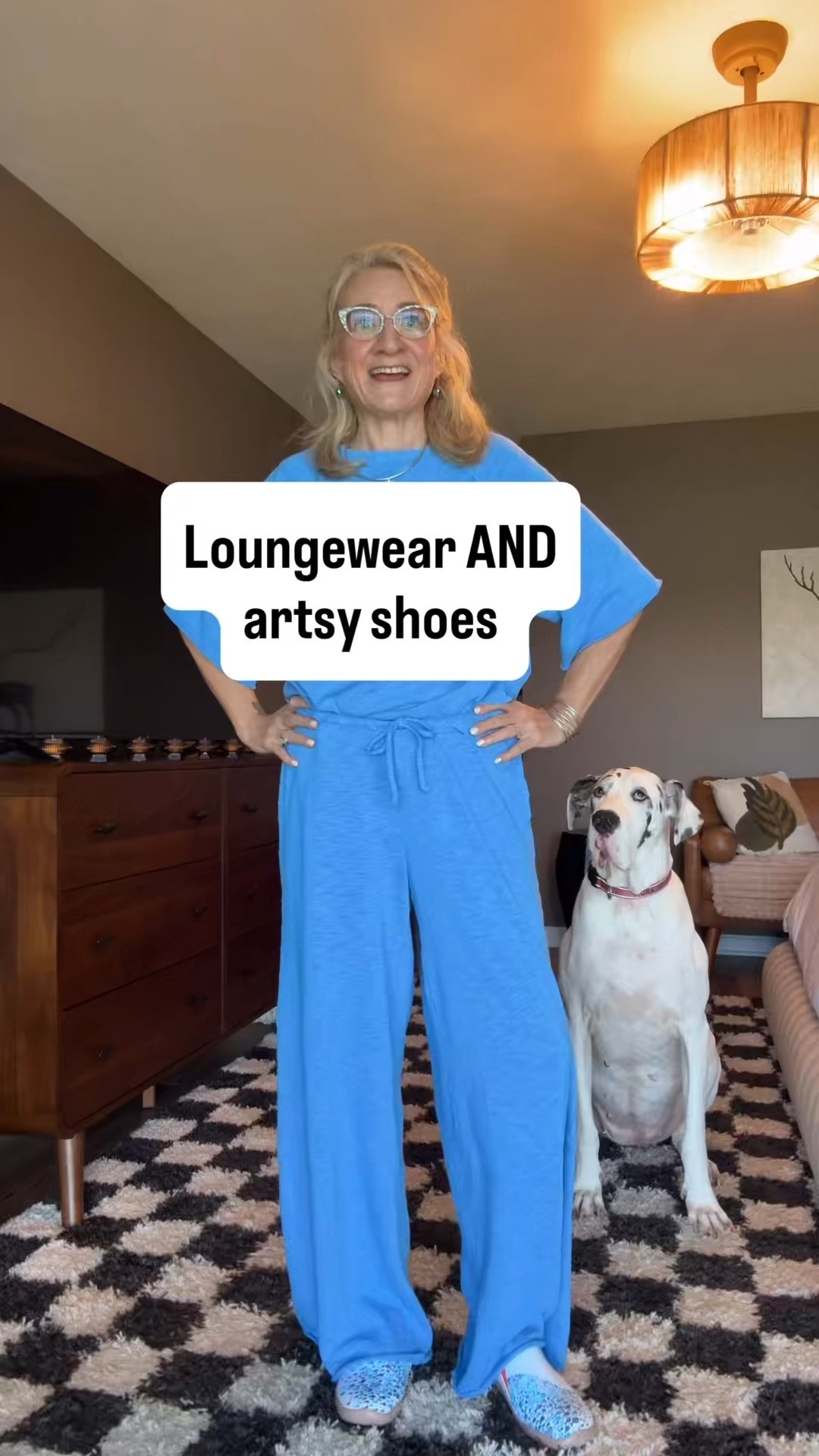 Just came home from vacation and this set and these artsy shoes had both arrived. I'm in love with them both. Discount code: UINTRAVEL Comment SHOP for the links. @aerie  @uinfootwear #loungewear #artsyfashion #comfort #uniqueshoes #perfectset

#LTKootd #LTKOver40