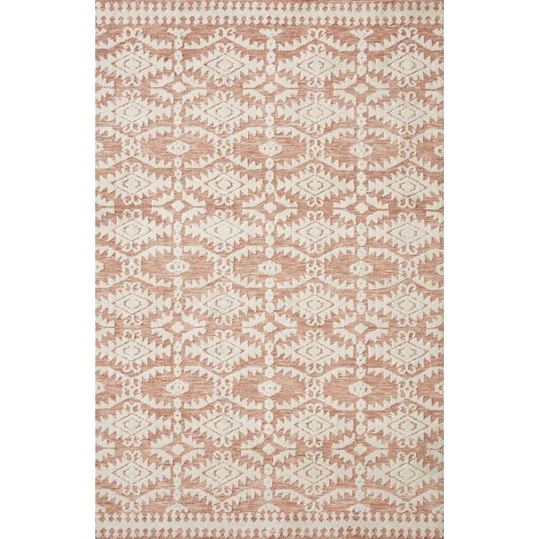 Yeshaia Moroccan Pink/Ivory Area Rug | Wayfair Professional