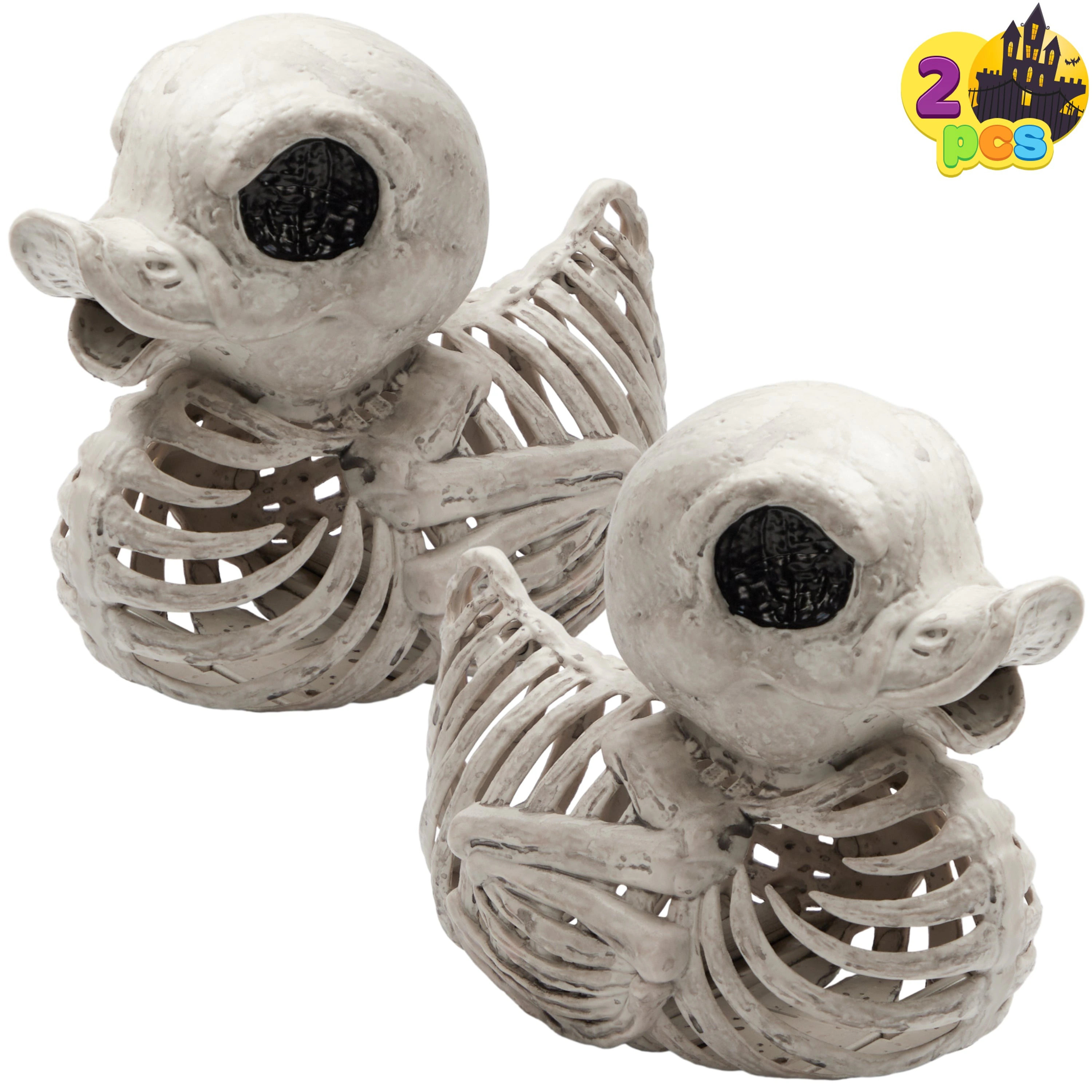 Joyfy 6.3-Inches Freestanding Skeleton Figurine 2 -Pack in Gray | 15522 | Lowe's
