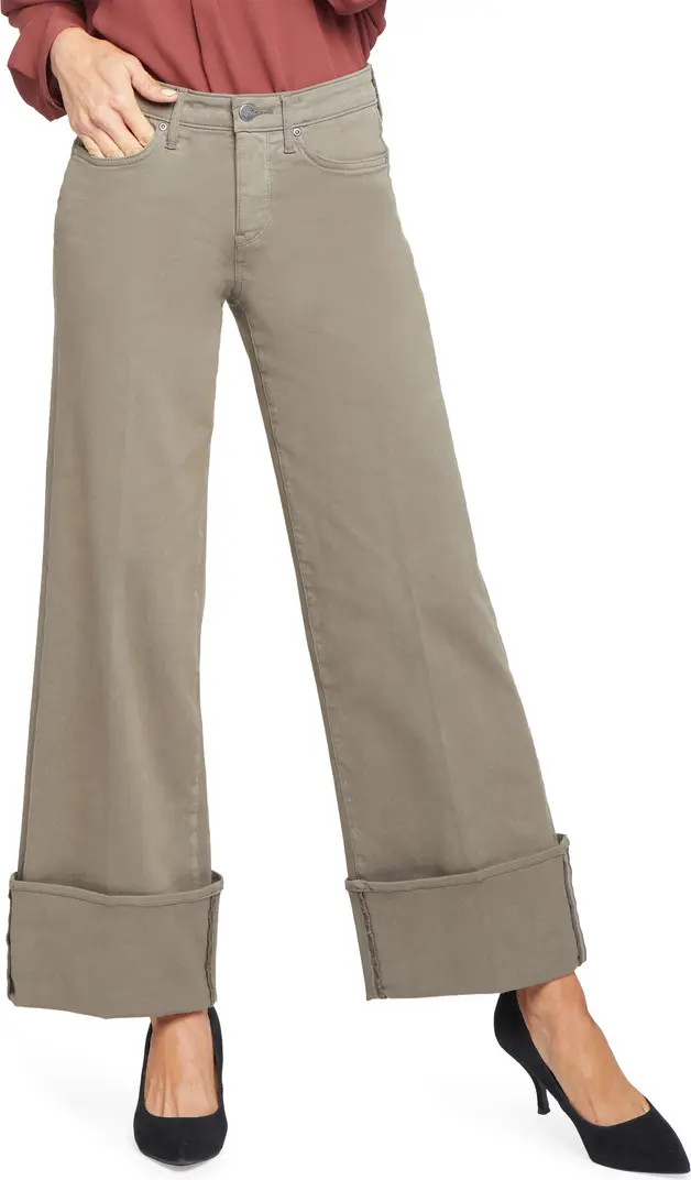 Teresa Cuff Wide Leg Jeans | Nordstrom Rack