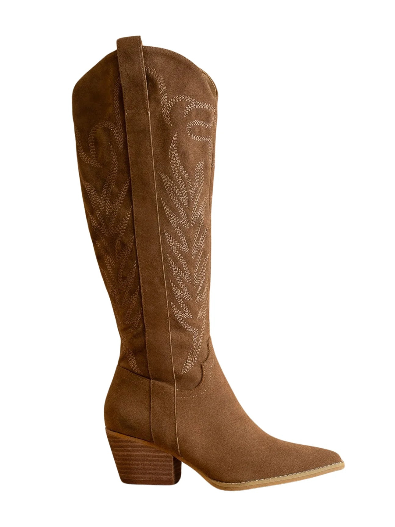 IN STOCK!! The "Jules" Cowboy Boot in Brown | Glitzy Bella