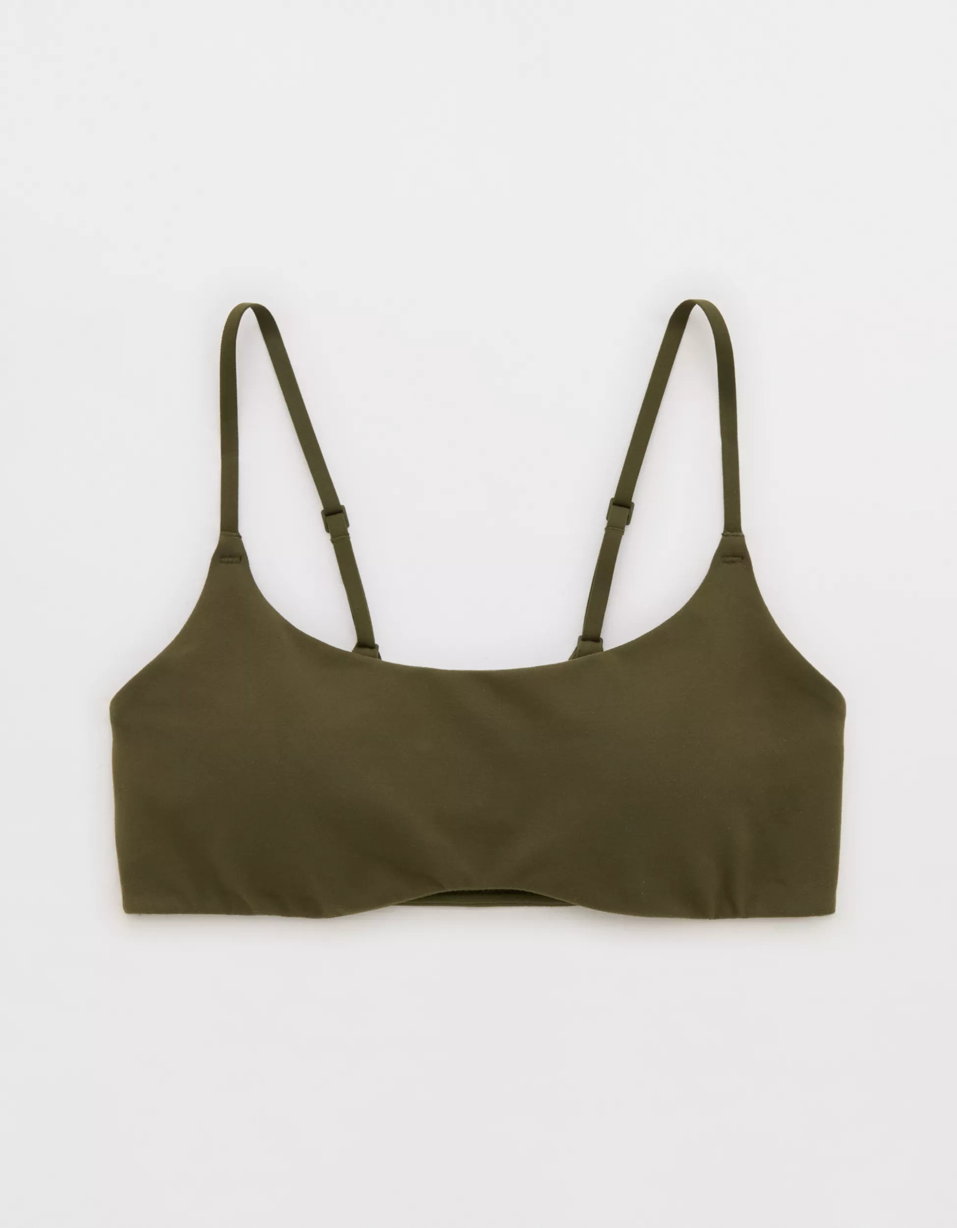 OFFLINE By Aerie The Hugger Curved Band Sports Bra | Aerie
