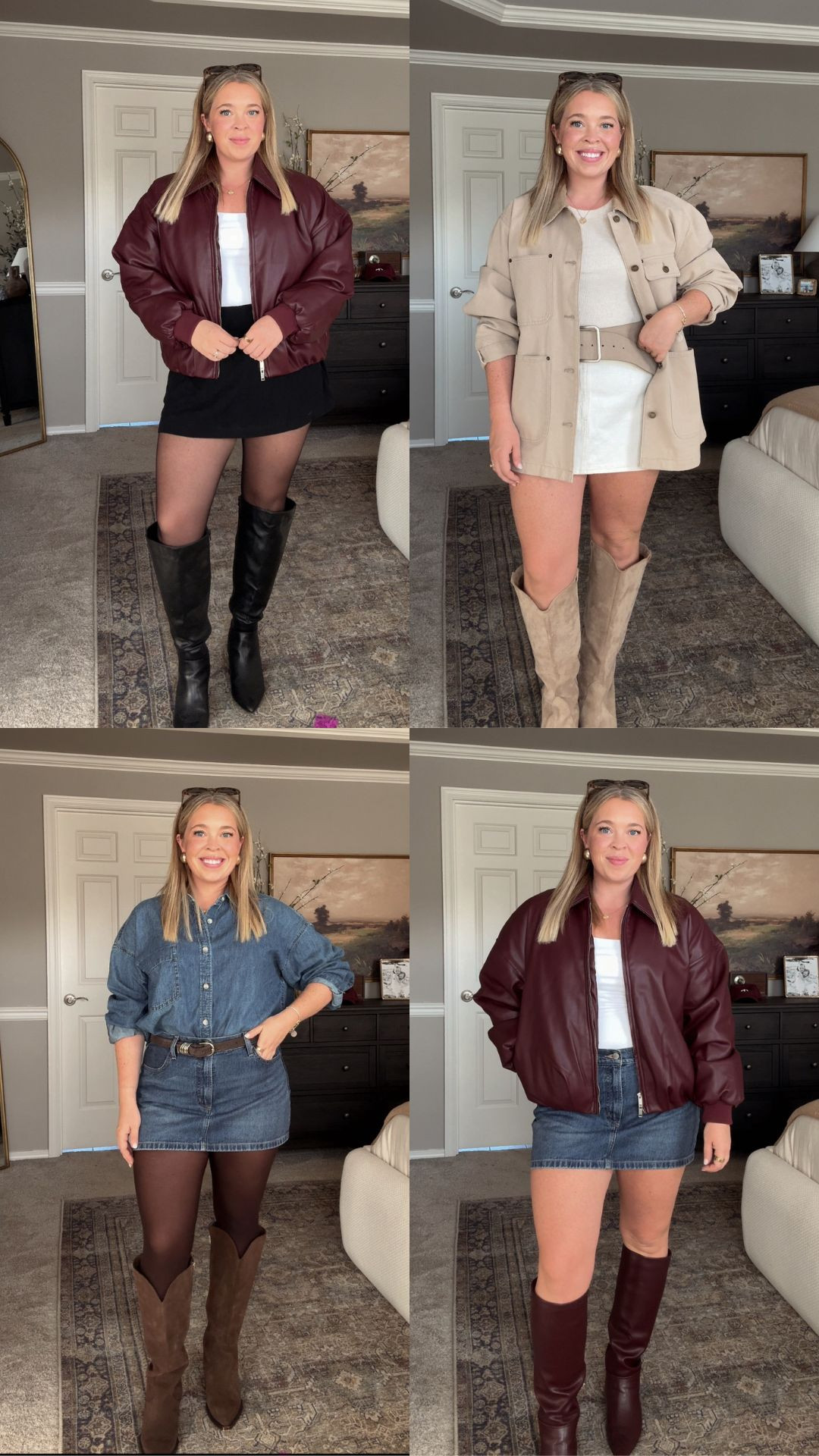 Midsize Fall Outfits 🍂🍁Which one should I wear for Date Night? 

Most boots are from last season, so I linked similar ones for you! 

size 10/12 | large | 5’4" 

 #LTKSeasonal #LTKMidsize #LTKFindsUnder100