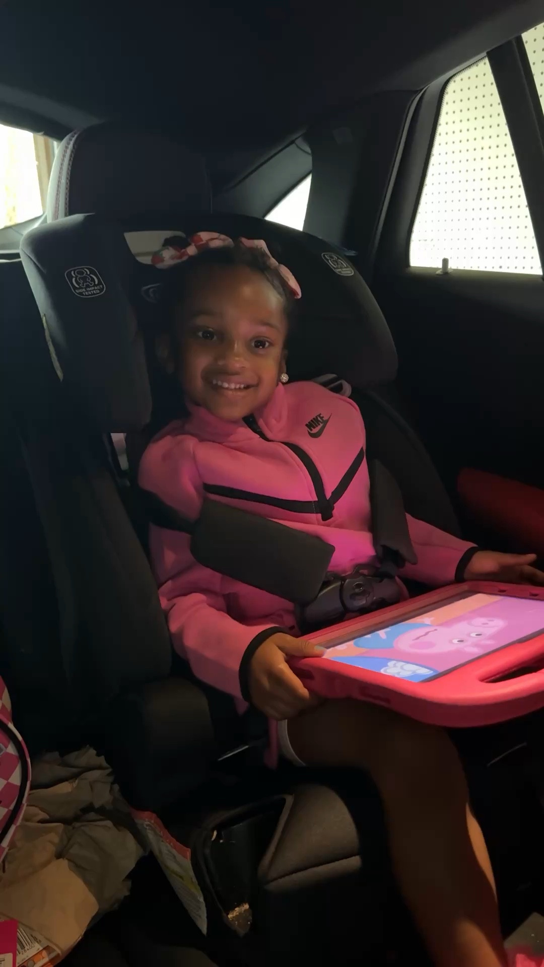 I have it mute but only if you knew what she was asking me 😂 Kids say the craziest thing. I honestly don’t where the questions come from. 

#LTKootd #LTKdayinmylife #LTKKids