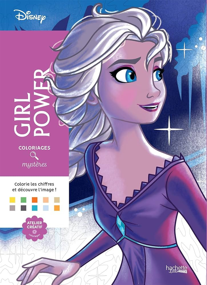 Coloriages mystères Disney - Girl Power | Amazon (US)