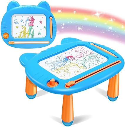 Toddler Toys for 1 2 3 Year Old Boys Girls,Magnetic Drawing Doodle Board for Toddler 1-3,Learning... | Amazon (US)