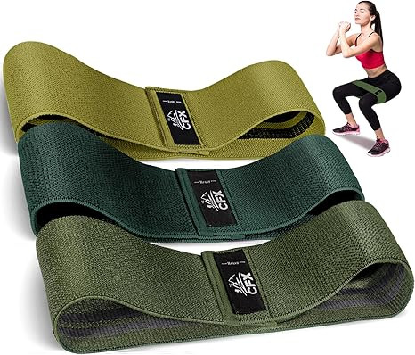 CFX Resistance Bands Set, Exercise Bands with Non-Slip Design for HIPS & Glutes, 3 Levels Workout... | Amazon (US)