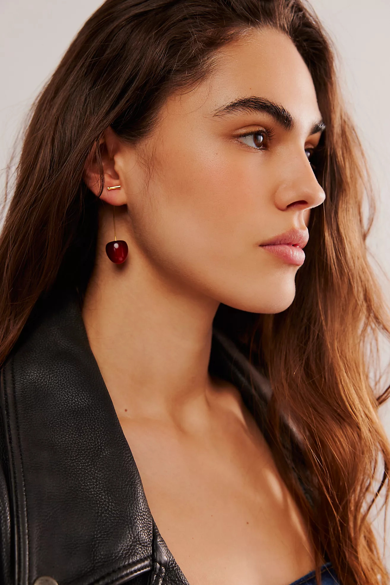 Cherry And Stem Earrings | Free People (Global - UK&FR Excluded)