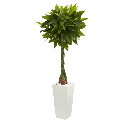 HomeStock  5.5 ft. Artificial Tree in Planter for Indoor/Outdoor | Target