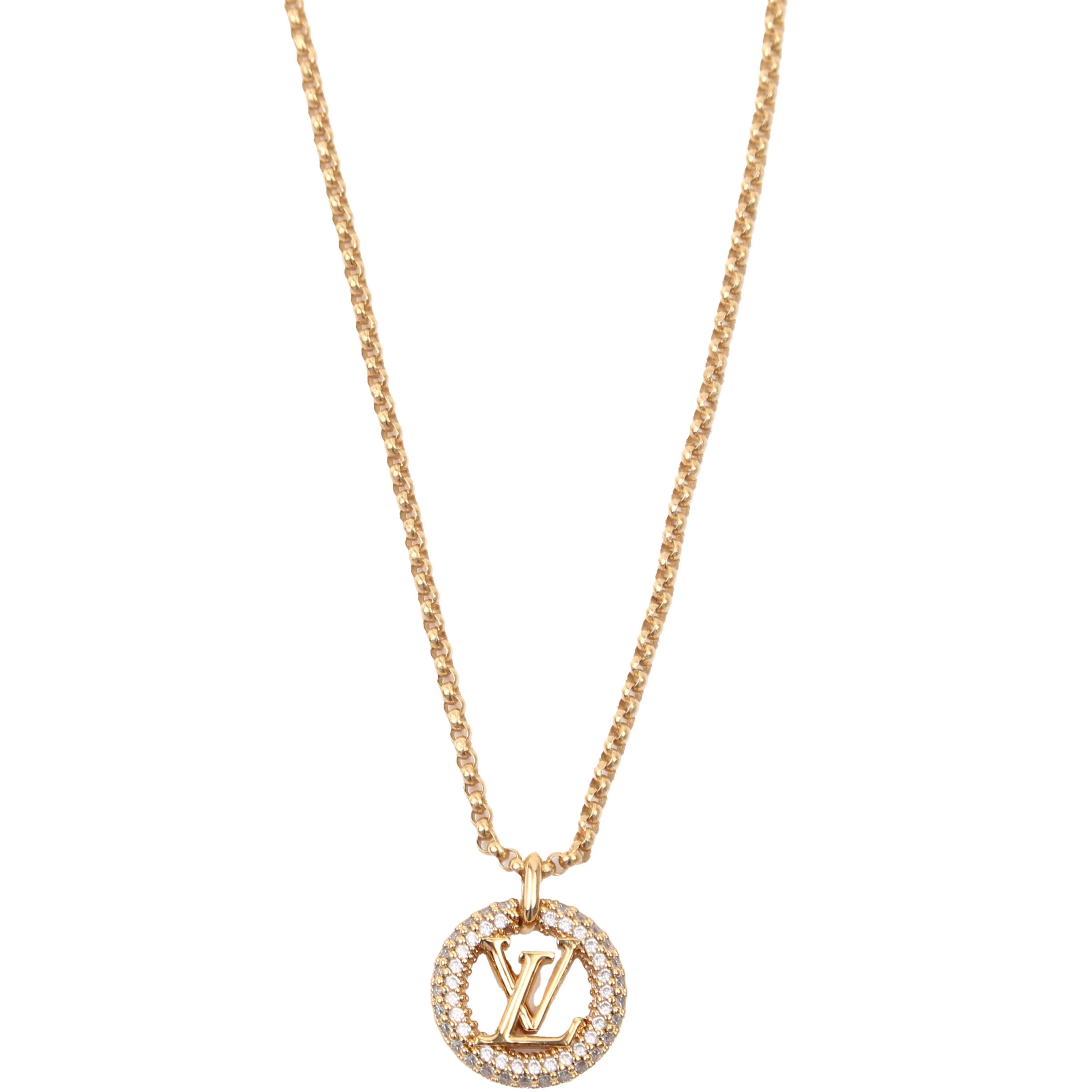 Louise By Night Necklace Gold | Keeks Designer Handbags