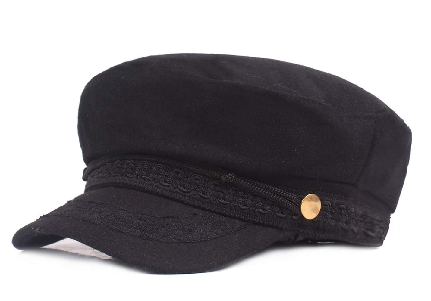 Brcus Men Women Yacht Captain Sailor Hat Newsboy Cabbie Driving Peaked Beret Cap | Amazon (US)