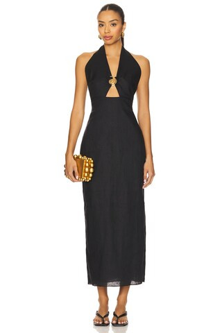 Cala de la Cruz Clara Dress in Caviar from Revolve.com | Revolve Clothing (Global)