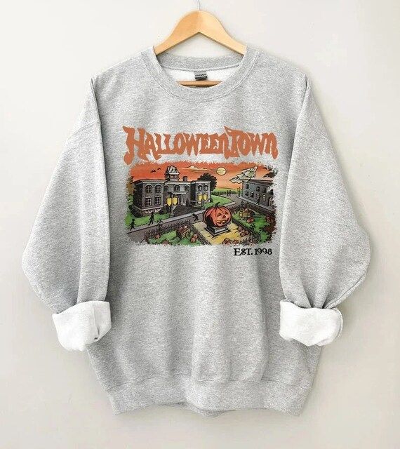 Halloweentown Est 1998 Sweatshirt Halloweentown Fall Pumpkin - Etsy | Etsy (US)