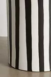 Striped Ceramic Indoor/Outdoor Side Table | Urban Outfitters (US and RoW)