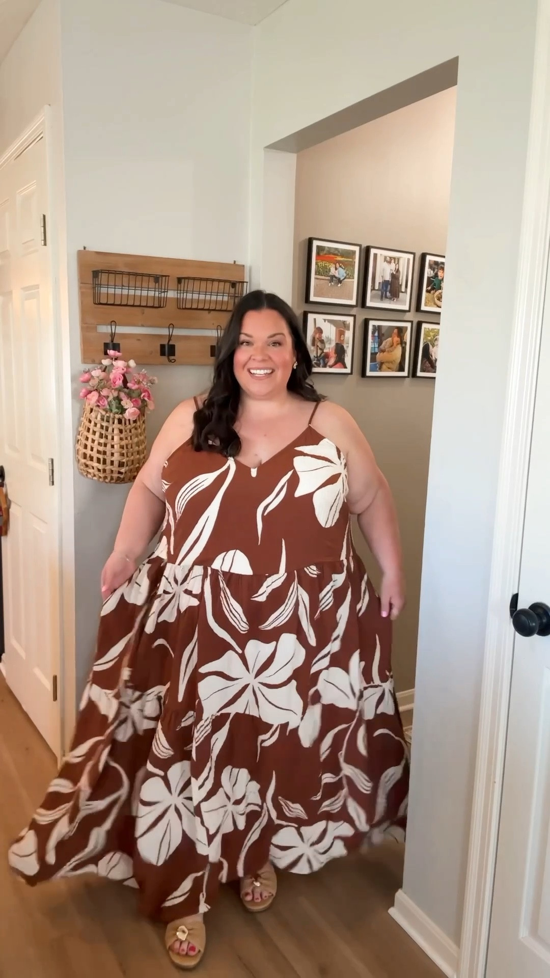 Wearing a 3x in both of these flowing spring dresses from Target and Oldnavy! They come in straight size and plus size too 

#LTKPetite #LTKSaleAlert #LTKPlusSize