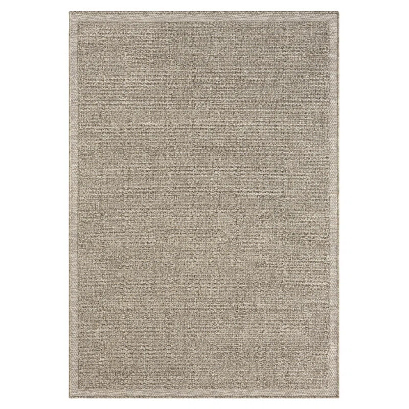 Sebern Flatweave Brown / Tan Indoor/Outdoor Rug | Wayfair North America