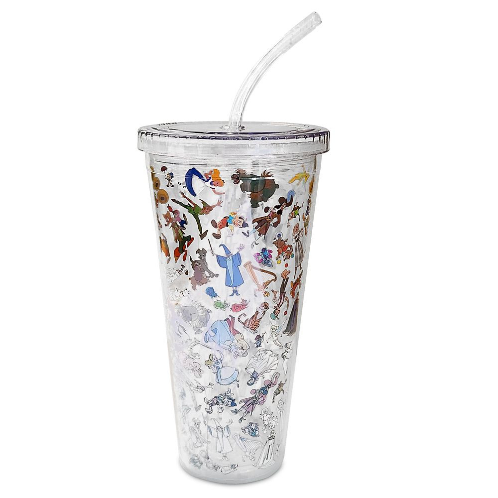 Disney Ink & Paint Tumbler with Straw – Large | Disney Store