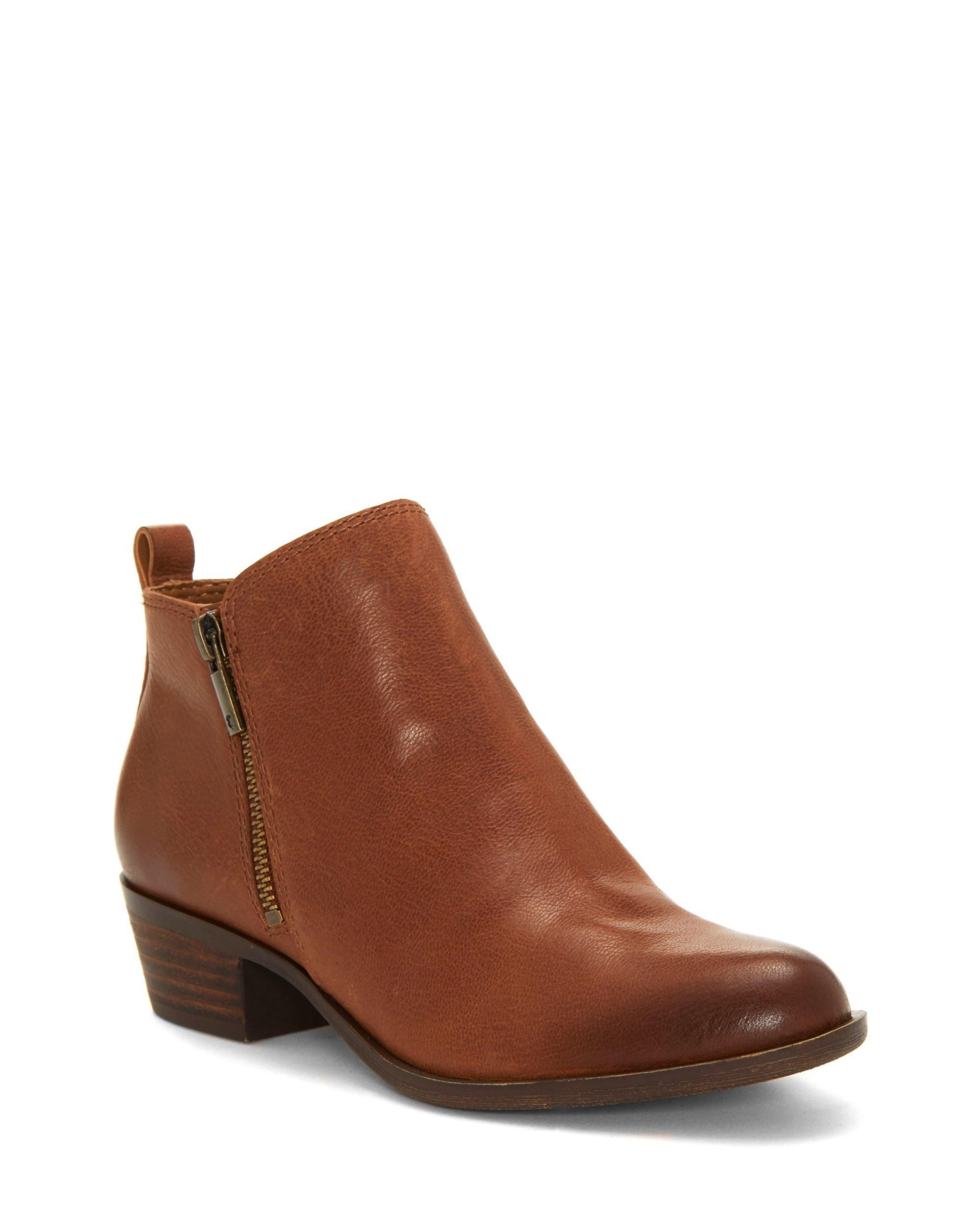 Basel Leather Flat Bootie | Lucky Brand