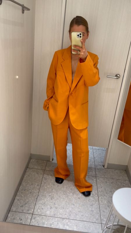 The orange suit 

#LTKSeasonal #LTKunder50 #LTKunder100
