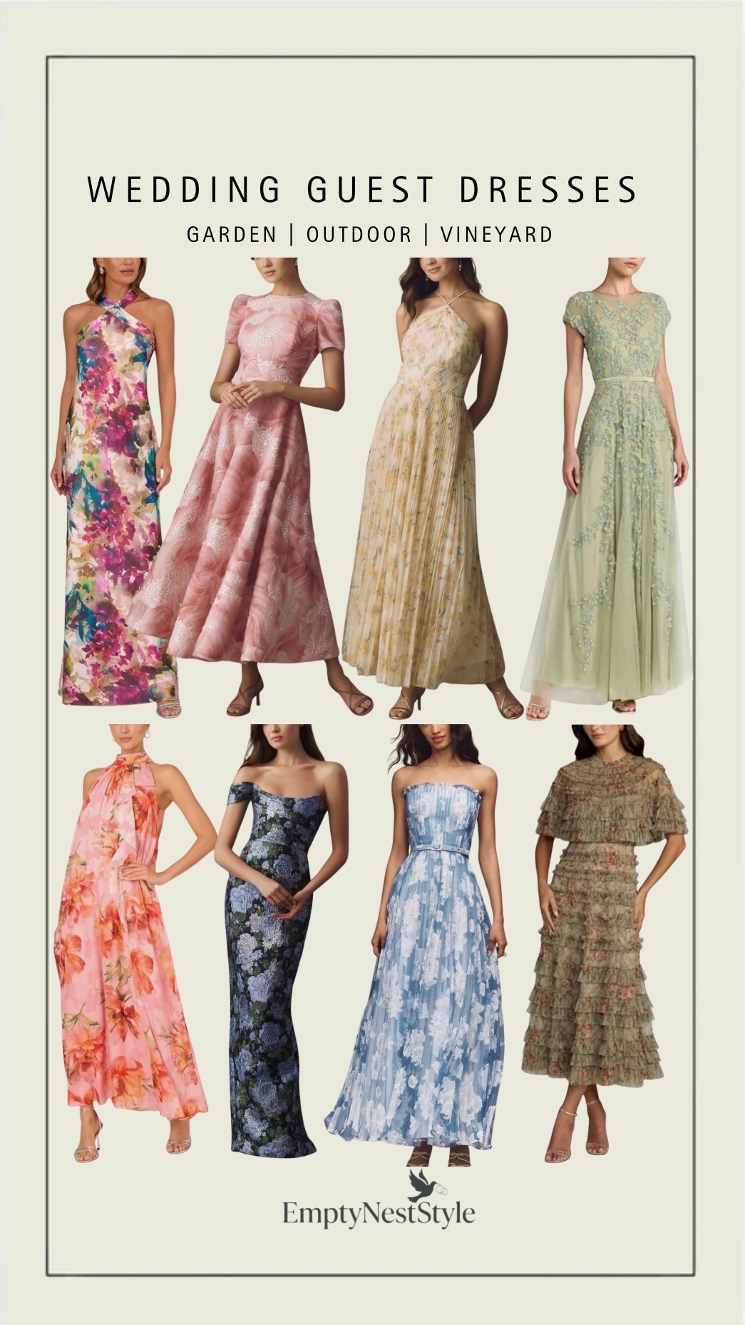 🥂 Wedding Guest – Garden & Outdoor

When you’re attending a garden wedding, you want a dress that moves with you and highlights your silhouette in all the right ways.

These styles focus on fluid, breathable fabrics and cuts that skim the body to flatter your natural shape, ensuring you feel confident and comfortable from the ceremony through to the final garden toast.

I’ve linked up all of these exact dresses below, plus I’m including some lower-priced options in case you’re looking for that.

Save this for your next invitation and share it with a friend who’s shopping. 💌

Wedding Guest Dress | Fashion over 50 | Mother of the Bride | Mother of the Groom | Black Tie | Formal Gown | Summer Wedding | Dresses to Hide Belly | Special Occasion | Wedding Guest Dress with Sleeves

#LTKWedding #LTKSaleAlert #LTKSeasonal