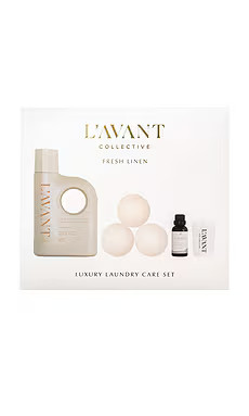 L'AVANT Collective Luxury Laundry Care Set in Fresh Linen from Revolve.com | Revolve Clothing (Global)