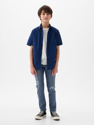 Kids Rip & Repair Slim Jeans | Gap (US)